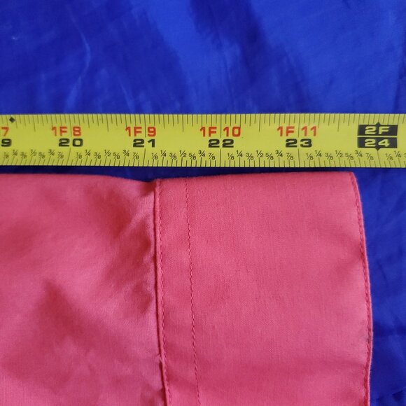 NWOT Alexander Julian Men XL Shirt Coral Extra Buttons Box Pleat 2-Button Cuff - Picture 7 of 8